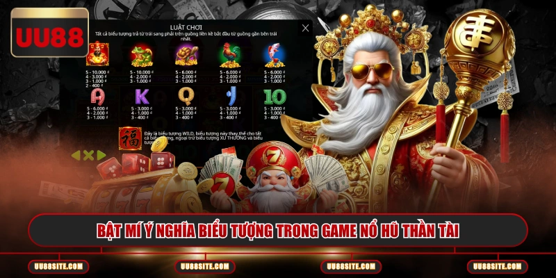 Bật mí ý nghĩa biểu tượng trong game nổ hũ Thần Tài